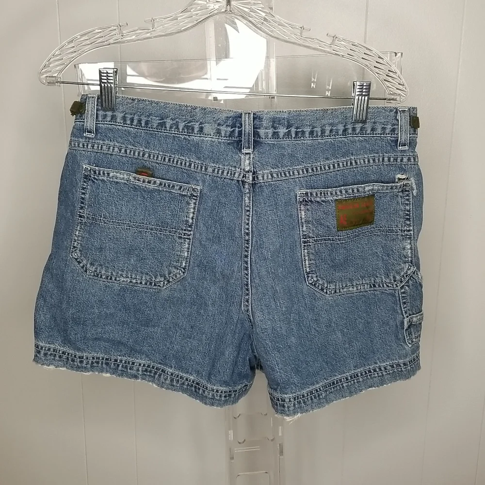 VINTAGE 1990's AE American Eagle Outfitters Denim Shorts - Picture 3 of 11